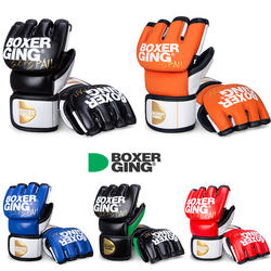 Boxing Gloves for Adults and Children, Mma Half-Finger Training Professional Fighting Gloves, Sanda, Punching Bag, Boxing, Muay Thai, Ufc