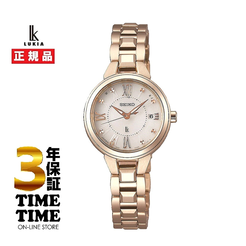 日本直邮SEIKO 精工LUKIA女士太阳能电波手表SSVW148-Taobao Singapore