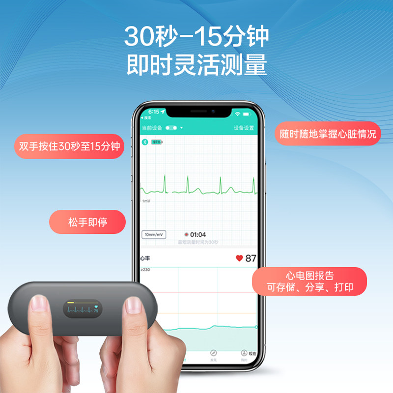 Lepu ECG Monitor - Portable Heart Rate Recorder