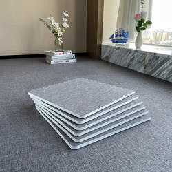 Japanese-Style Cotton and Linen Carpet Bedroom Splicing Foam Floor Mat Children's Room Crawling Mat Household Floor Mat Washable