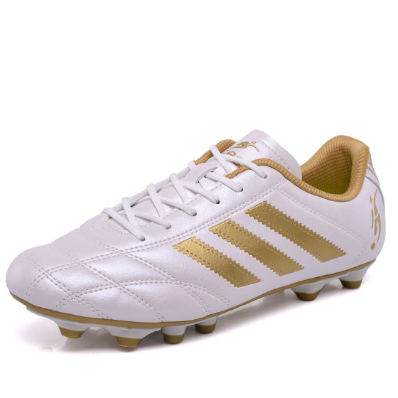 Football shoes men's TF broken nail artificial grass adult youth student competition training sneakers parent -child shoes
