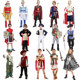 Halloween Children's Men's and Women's Performance Clothing Prince King Arab Warrior Knight Warrior Cos Performance Clothing
