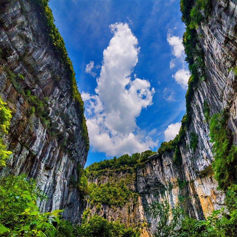 【9人小团】重庆6天5晚六日游跟团网红打卡武隆天生三桥大足石刻