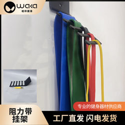 Wall-Mounted Storage Rack, Kettlebell, Medicine Ball, Resistance Band, Hanging Rack