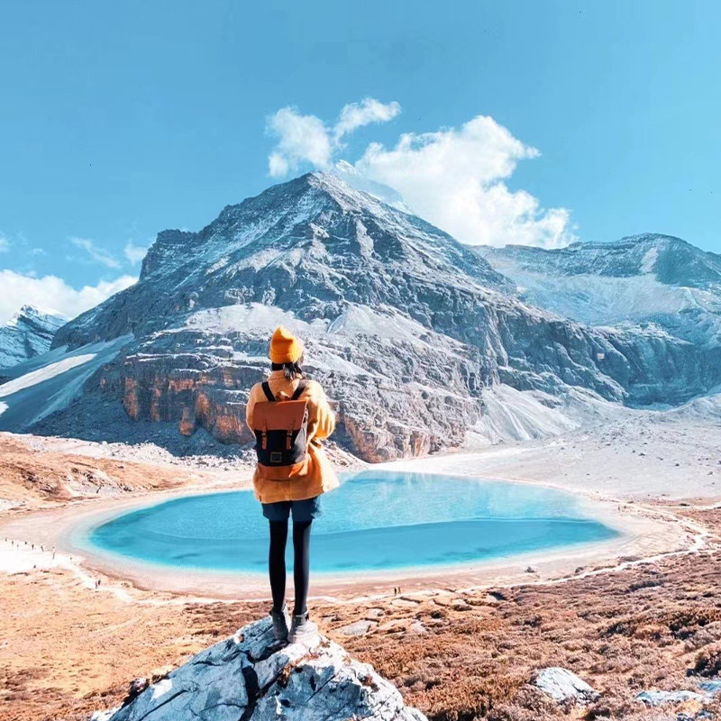 2-8人小团 成都到川西5天4晚稻城亚丁旅游四姑娘山鱼子西跟团游