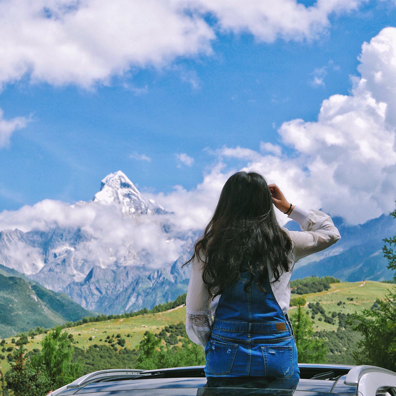 2-8人纯玩小团 川西跟团游四日游四姑娘山色达九寨沟小环线4天3晚