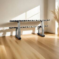 Fitness Equipment for Gym Use, 6 or 10 Dumbbell Racks, Vertical Stand for Personal Training, Commercial Double-Layer Dumbbell Rack, Thickened