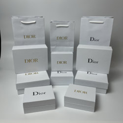 D Gift Box, High-End Lid-And-Base Paper Box, Gift Packaging Box, Tote Bag, Gift Bag, Empty Box, Shopping Paper Bag