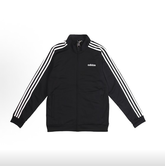 
Adidas Jacket Three Stripes Stand Collar Windproof Sports Training Jacket DQ3070 Luohecang