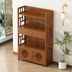 Storage Rack, Tea Cabinet, Office Tea Cabinet, Household Tea Display Cabinet, Table Side Cabinet, Tea and Tea Set Storage Cabinet