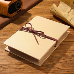 Accordion Foldable Photo Album Couple Pop-Up Book DIY Handmade Record LAOSHU Picture Book Growth Memory Album Journal