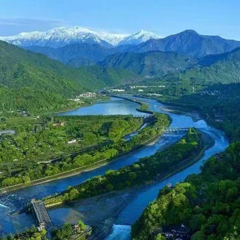 成都都江堰水利工程仰天窝+三星堆博物馆1日游可选导游套餐