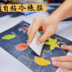 Cold Laminating Film, Self-Adhesive Photo Lamination Film, Large-Size Ticket Stub Lamination, Plant Leaf Specimen Book, Bookmark Self-Sealing Protective Film