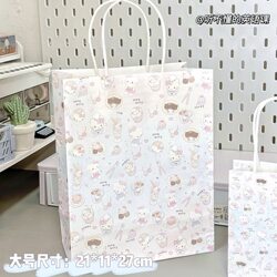 New Dessert Hello Kitty Gift Packaging Gift Bag ins Exquisite Hand-Held Storage High-Value Paper Bag Gift