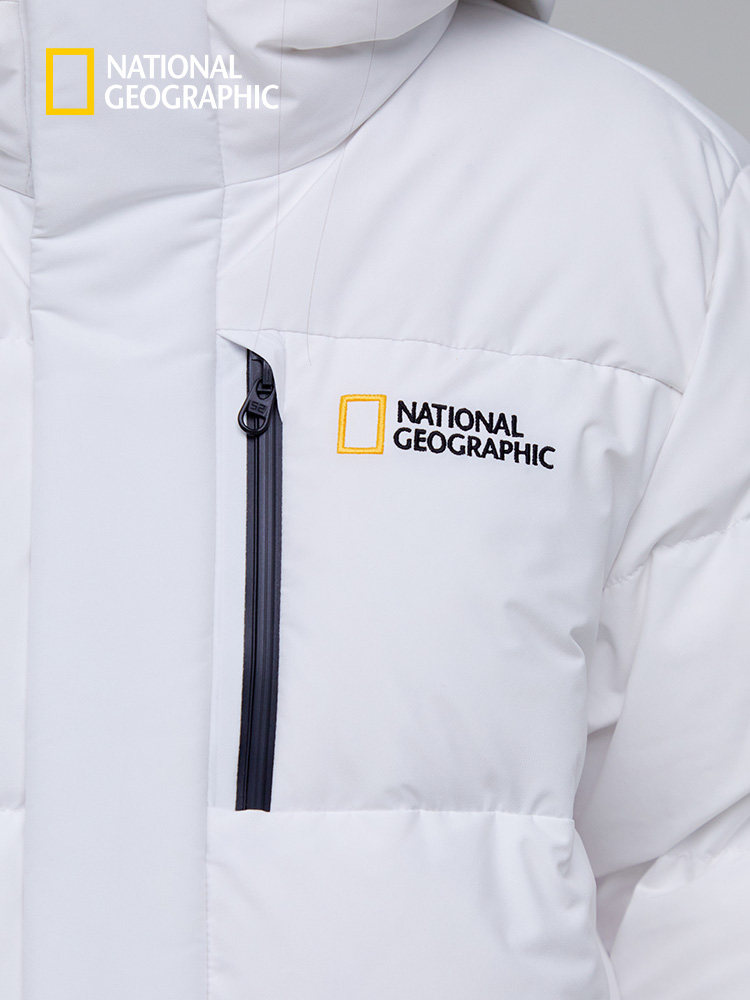 Parca Longa de Penas para Mulher National Geographic