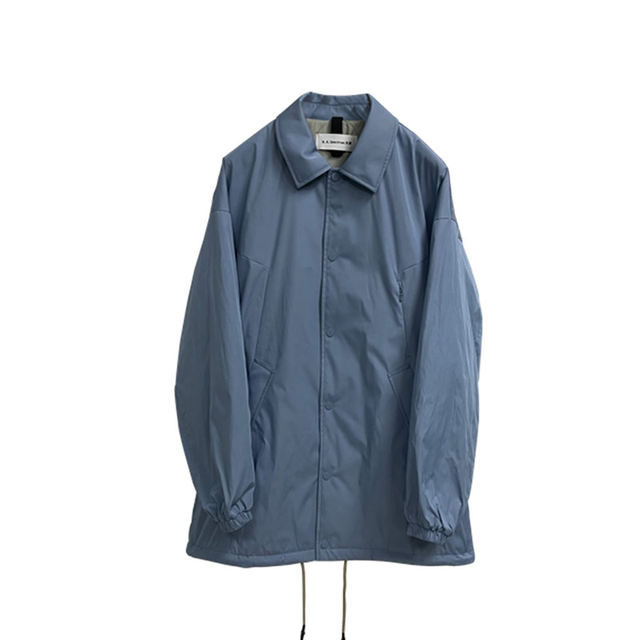 A.A. SPECTRUM Spectrum national trend men's fashionable casual loose versatile lapel thickened mid-length jacket