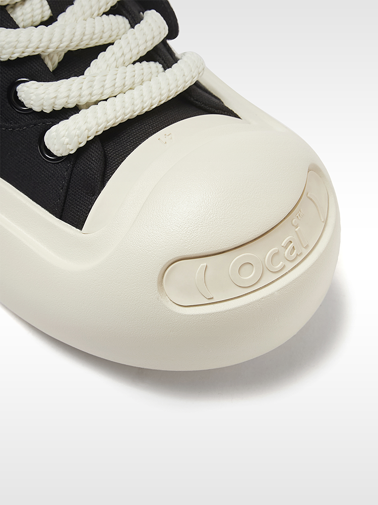 靴 OCAI SMILE CANVASSNEAKER 37/24cm OCAI SMILE Canvas Black – OLD ORDER