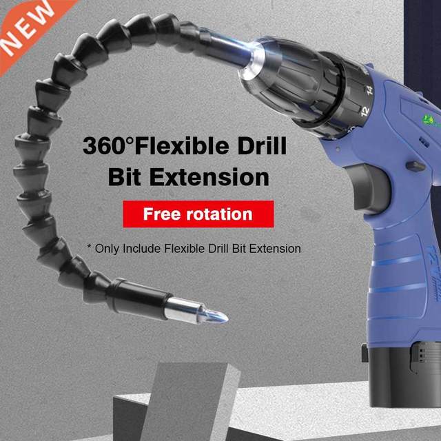 Bit 300 200/250/275/300/400mm 360 ° Flexible Shaft Drill Bit Extension