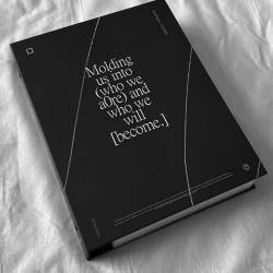 Simple Black A5 Card Album Photo Album Small Card Storage Four-Grid ins High-End Girl High-End Photo Collection Set