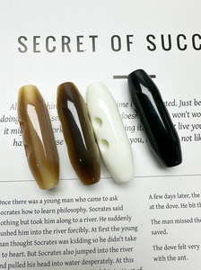 
Windbreaker coat button accessories woolen resin men's and women's horn buttons sweater decorative buckle children's clothing horns