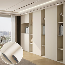 Thickened Skin-sensitive Film Wardrobe Sticker Color-changing Self-adhesive Wallpaper Cabinet Door Waterproof Moisture-proof Mildew-proof Furniture Rendition Sticker