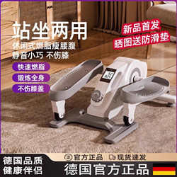 German Mini Elliptical Machine for Home Fitness, Small Multi-Functional Silent Walking Machine, Space Walking Stepper