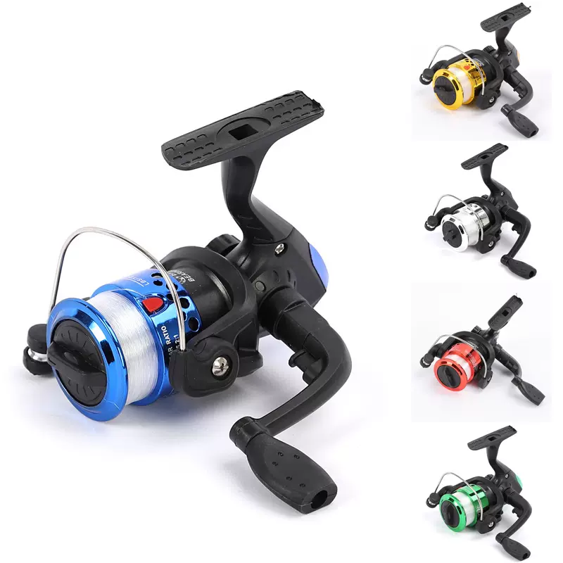 Ultralight Folding Fishing Reel 5.2:1 Spinning Reel With 60m-Taobao