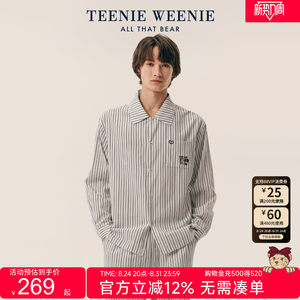 
TeenieWeenie bear pajamas for men and women 2026 new couple autumn pure cotton casual home wear set