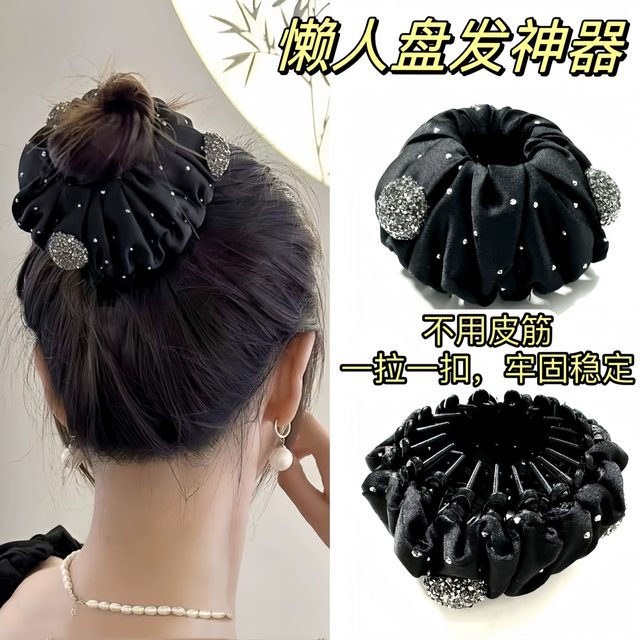 Gypsophila balls hair artifact hairpin headdress 2024 new high-end hair clip hair accessories for women