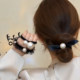 Xiao Xiangfeng Dongdaemun Bead Hair Band High Elasticity and Durable Headband Korean High-end Feeling Ball Hair Tie Hair Rope for Women