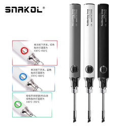 Sineko USB Rechargeable Soldering Iron 5V Convenient Low-Voltage Soldering Pen Household Tool Manual Soldering Iron