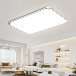 Zhongshan Lighting Direct Sales Living Room Main Light 2024 New Model Simple and Elegant Ceiling Light Living Room Store Whole House Package