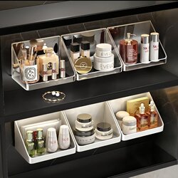 Mirror cabinet storage box bathroom toilet table cosmetics