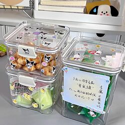 Blogger's Same Style Star Candy Jar Note Emergency Bottle Transparent Wishing Bottle Gift for Best Friend Girlfriend Snack Storage Box