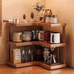 Desktop Storage Rack, Countertop Corner Cup Storage Rack, Tea Cup, Coffee Cup, Water Cup, Tea Set, Small Cup Holder on the Table