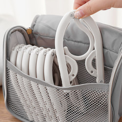 Travel Folding Clothes Hanger, Portable for Travel and Business Trips, Clothes Drying Tool, Home Use, Can Hang Clothes, Suitable for Student Dormitories