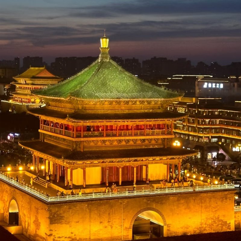 西安5天4晚大巴跟团游山东出发省际游高性价比兵马俑不夜城