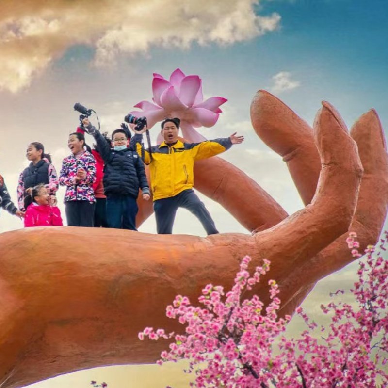 仰天山+灵泽洞+青州不夜城+荷花窑洞+青州博物馆古街2