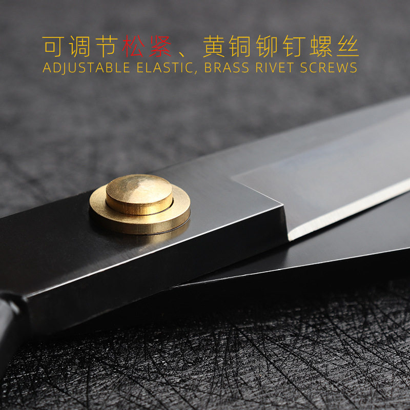 MENGSTEEL 단조 가정용 전문 재봉 가위, 의류 절단용 특수, 산업용 8-12 인치 가위 -