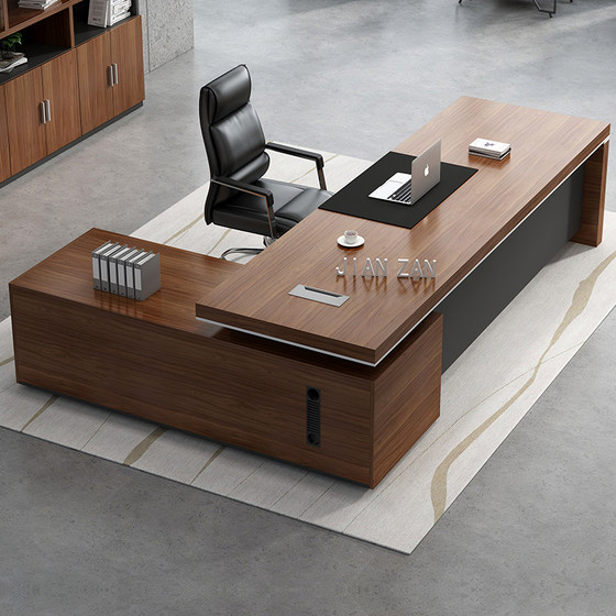 Simple modern manager desk supervisor desk can be used as boss desk and chair combination executive desk can be used as office furniture