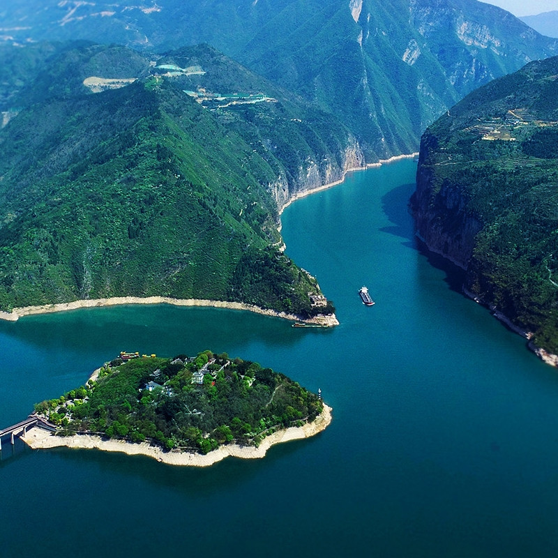 重庆奉节白帝城三峡之巅三峡瞿塘峡一日游私家团火车接站送站接送