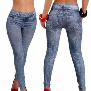 
Women's denim pencil pants leggings women's denim pencil pants leggings