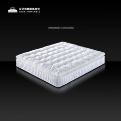 Designer Horsehair-Filled Handmade Mattress, Seven-Star Hotel Sleeping Experience, Independent Pocket Spring, Glue-Free Mattress