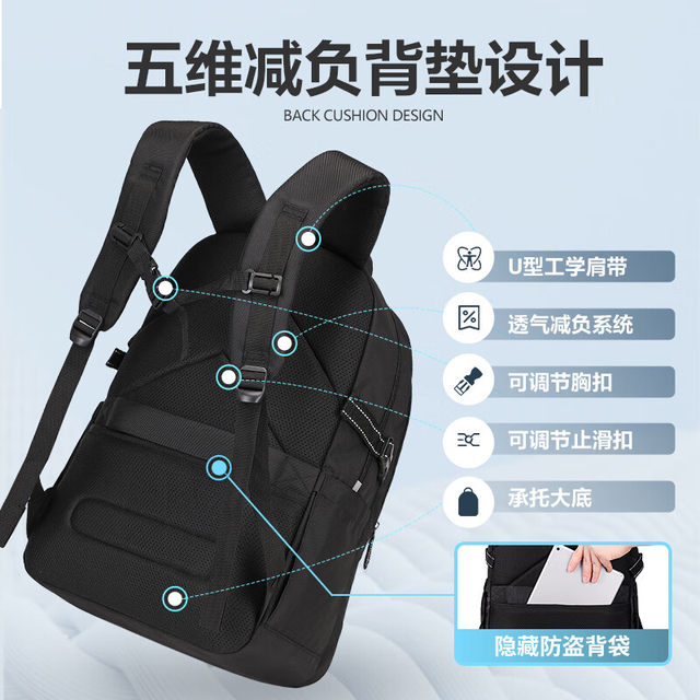 Victoria Traveler Schoolbag Boys Junior High School High School Extra Large Capacity Reduction College Student Backpack Backpack