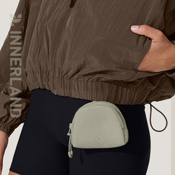 Innerland Environmentally Friendly Recycled Mini Headphone Bag, Fitness Carry-On, Cute Portable Small Bag, Sports Bag