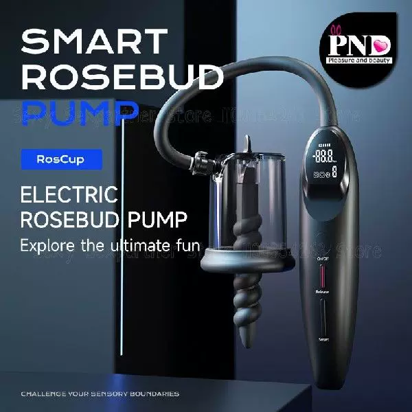 Electric Smart Anal Pump Rosebud Pump Vacuum Sucking Massage-Taobao