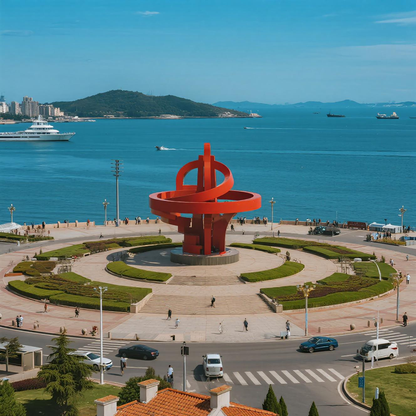 青岛机票+酒店5天4晚自由行|漫步八大关|五四广场灯光秀|崂山山海