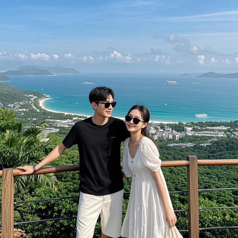 海口三亚6天5晚自由行|海口骑楼老街|亚龙湾南山寺天涯海角鹿回头