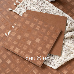 Retro-Style Orange-Red Checkered Pattern Tiles for Entrance, Bathroom, Kitchen, Mosaic Tiles for Guesthouses, Coffee Shops, and Commercial Spaces, All-Ceramic