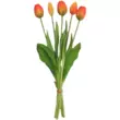 Bó 5 que hoa nhân tạo dưỡng ẩm tạo cảm giác cầm tay để trưng bày trên bàn, cắm hoa, trang trí hoa giả, trang trí đám cưới kiểu Bắc Âu cây hoa hồng giả hoa sen giả Cây hoa trang trí